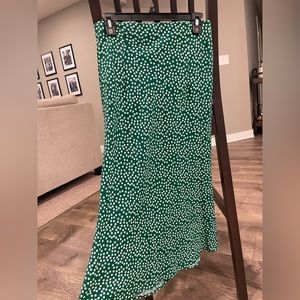 NEVER WORN Maison d’Amelie Floral Midi Skirt